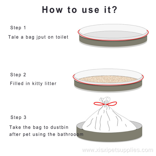Cat Litter Box Liners Thickening Pet Litter Bags